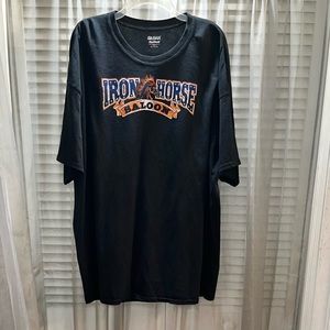 IRON HORSE SALOON Men’s Short Sleeve T-shirt. Sz 3XL.
